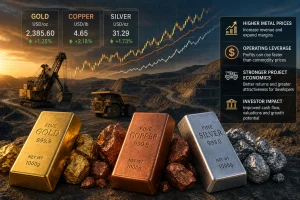 Gold, Copper and Silver: What Rising Metal Prices Mean for Mining Stocks